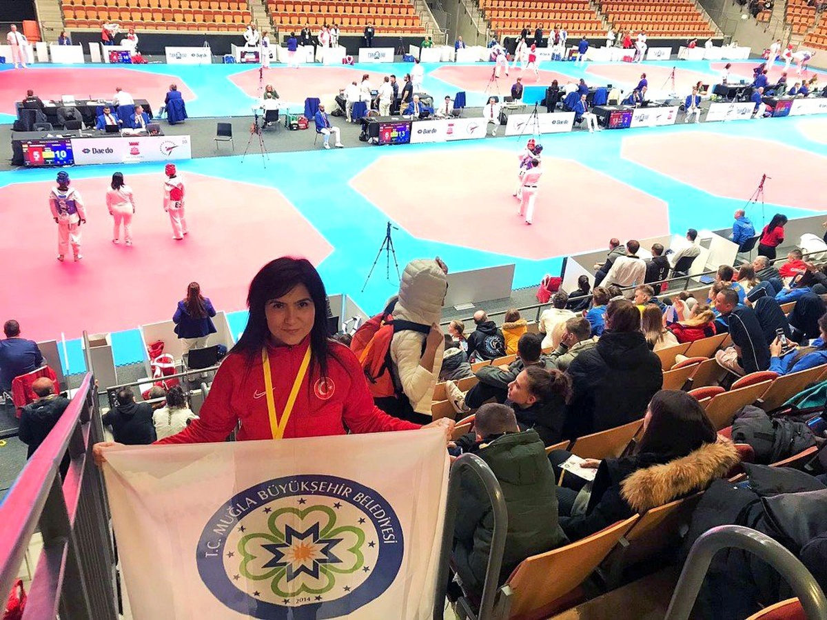 Büyükşehir antrenörü Naz Göktaş Muğla\'nın milli gururu