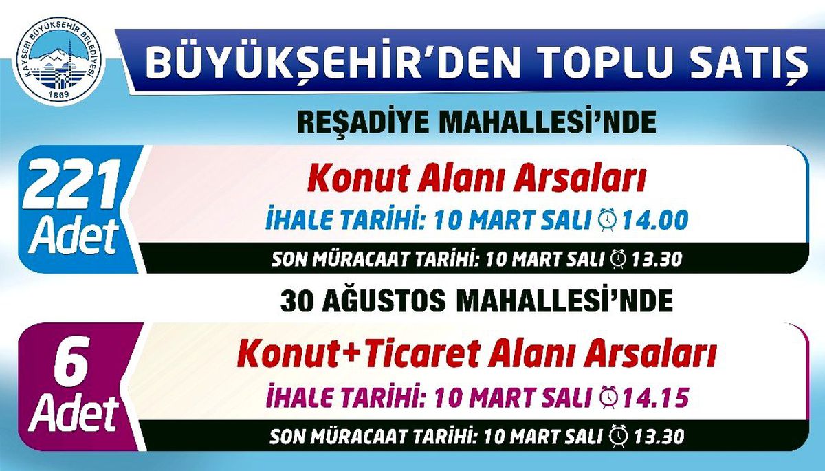 Büyükşehir\'den yatırımcılara davet