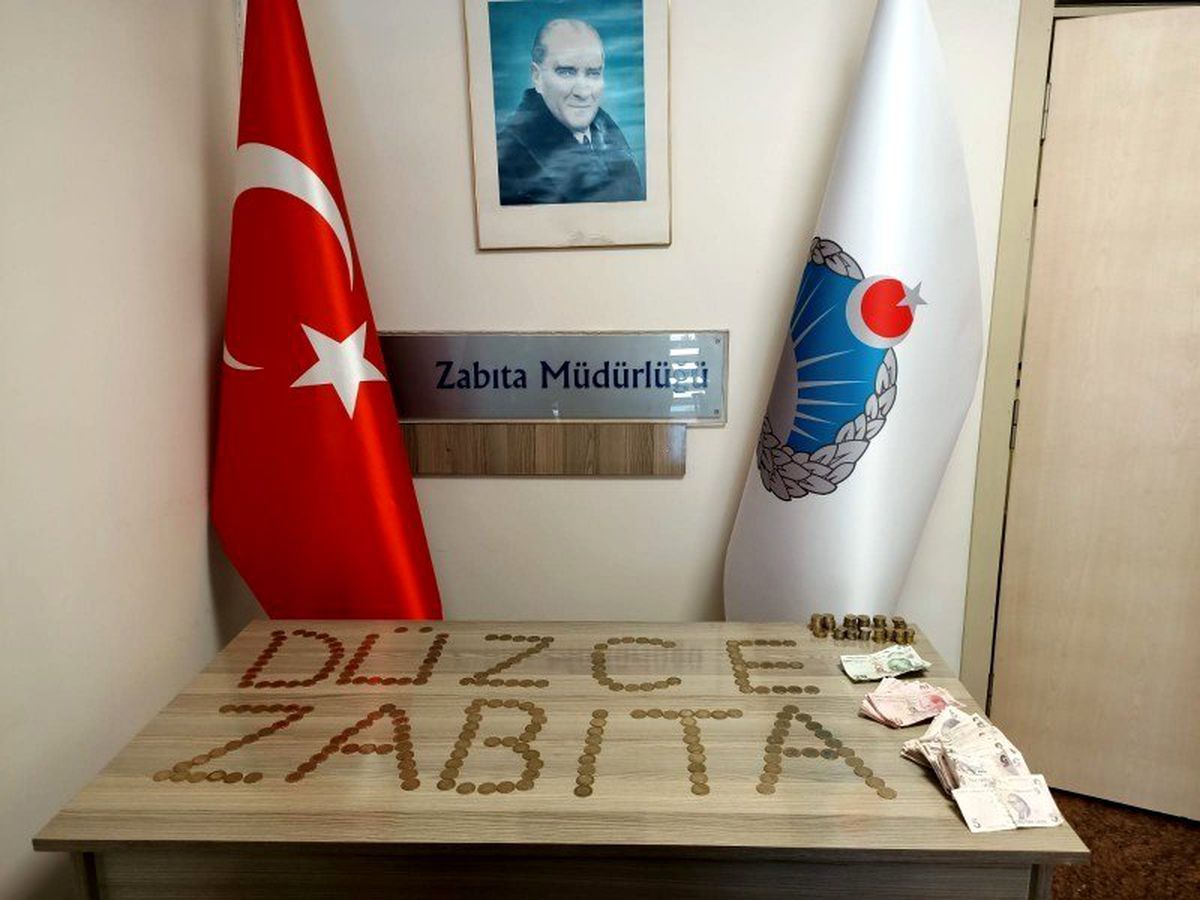 Düzce Zabıtası\'ndan dilenci denetimi