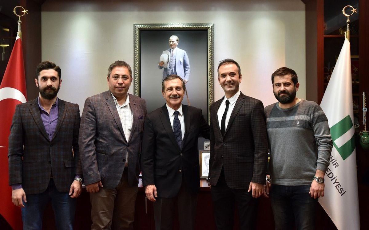 Eczacılardan Başkan Ataç\'a ziyaret
