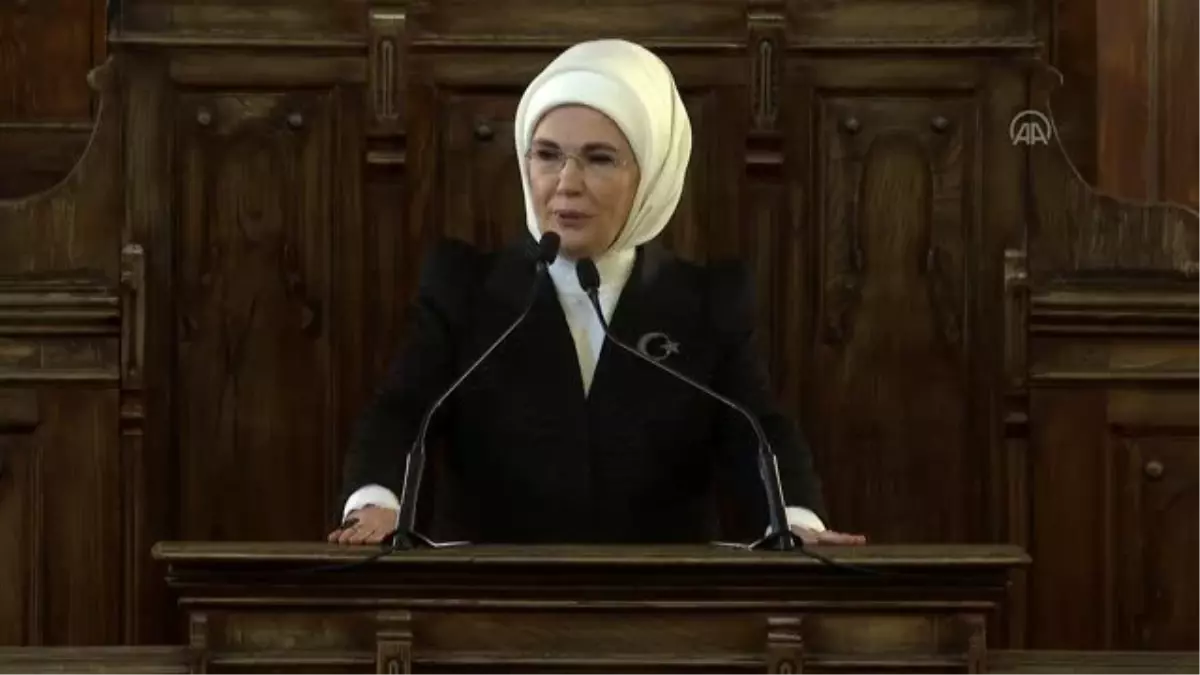 Emine Erdoğan, "Milli Egemenliğin 100. Yılında Türk Kadını Özel Oturumu"nda konuştu (2)