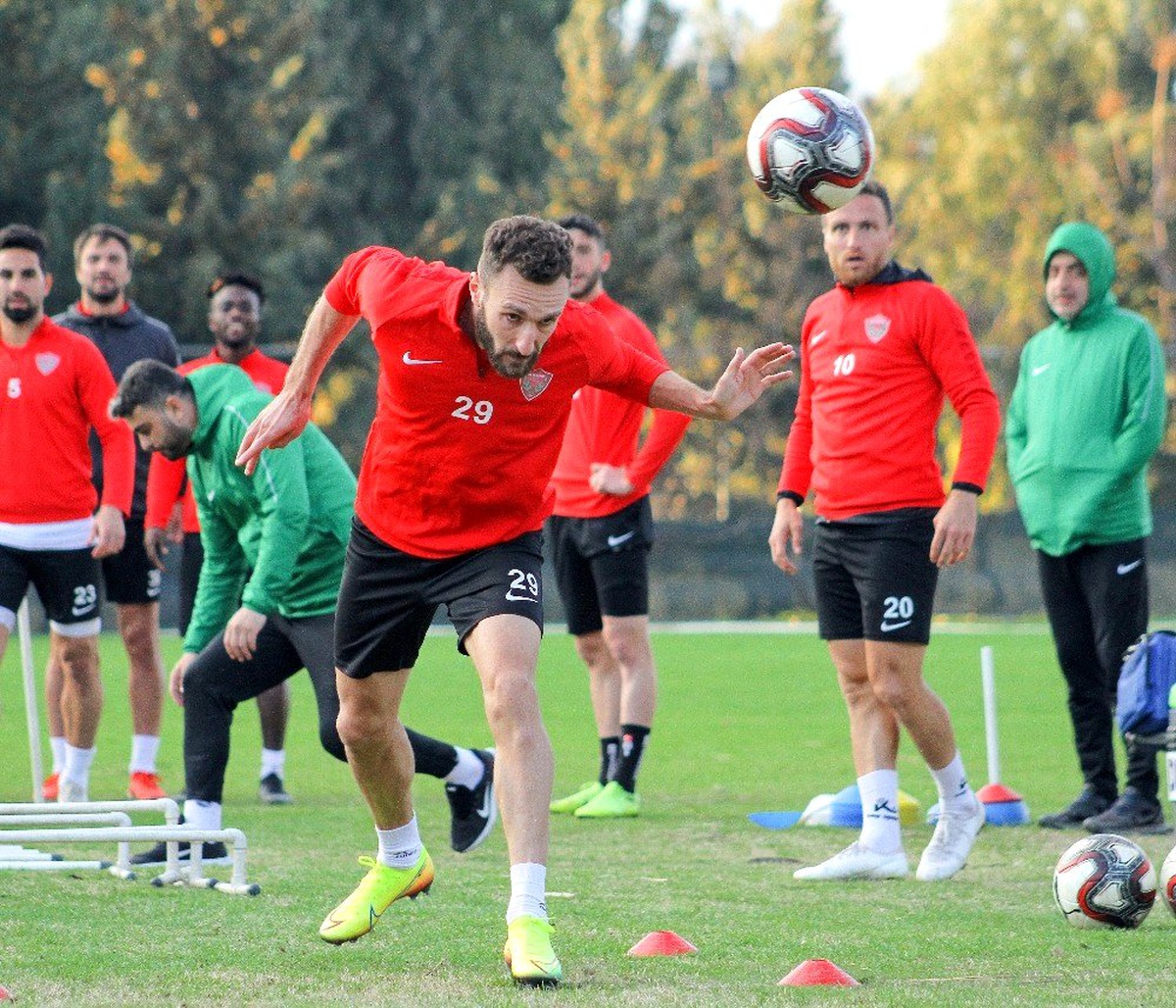 Hatayspor, BB Erzurumspor maçı hazırlıklarına başladı