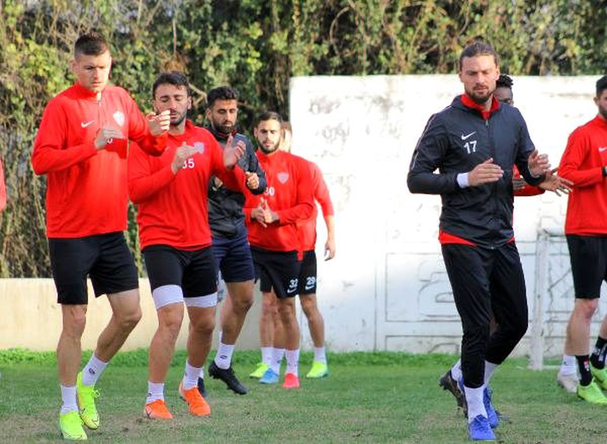 Hatayspor, Erzurumspor maçının hazırlıklarına başladı