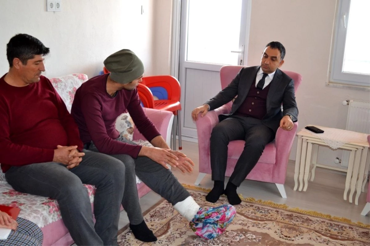 İdlib gazisine baba evinde ziyaret