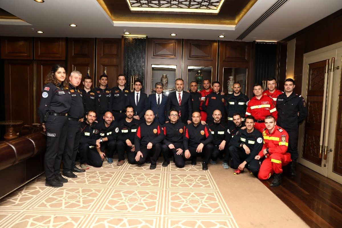 İtfaiyede uluslararası güç birliği