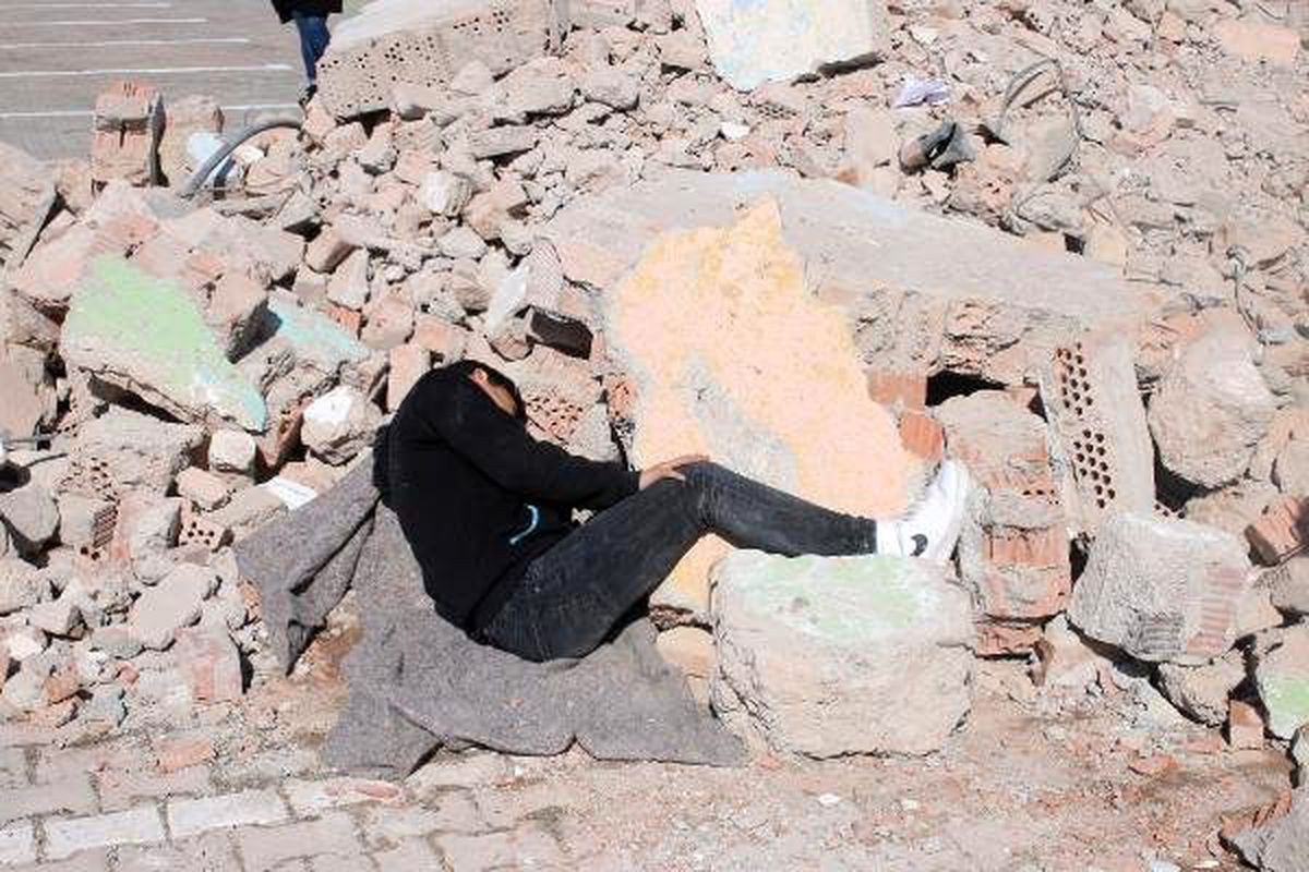 Lisedeki deprem tatbikatında İdlib şehitleri unutulmadı