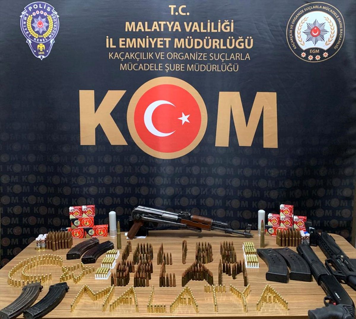Malatya\'da silah kaçakçılığı ve gasp şüphelilerine operasyon: 7 gözaltı