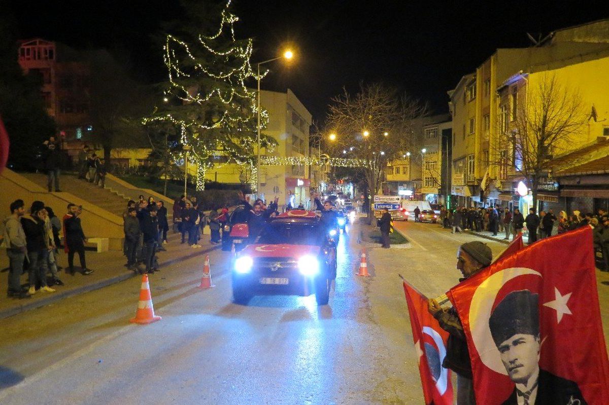 Malkara\'da Mehmetçiğe destek