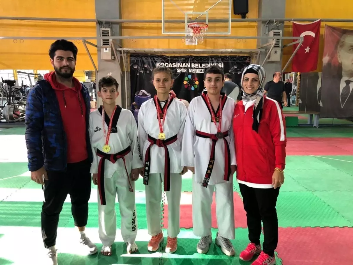 Melikgazi Taekwondosunun yıldızı parlıyor