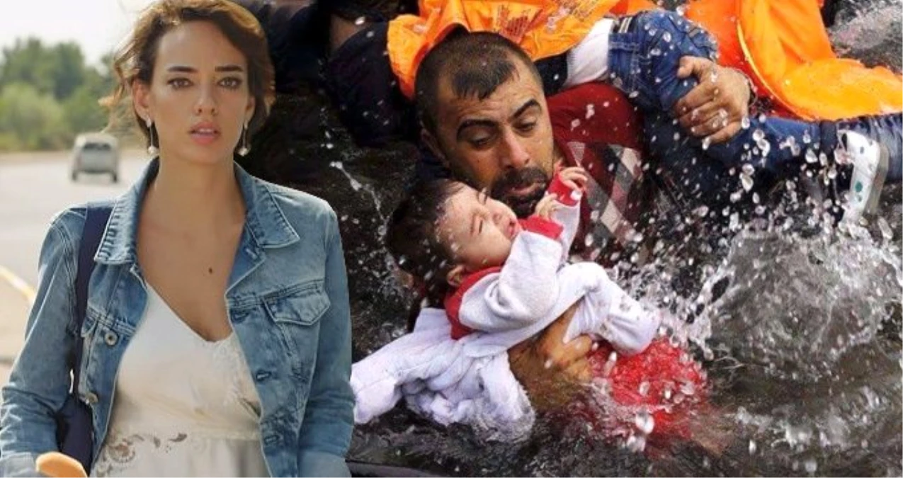 Mülteci çocukların yaşadığı dramı gören oyuncu Seda Bakan, sütten kesildi