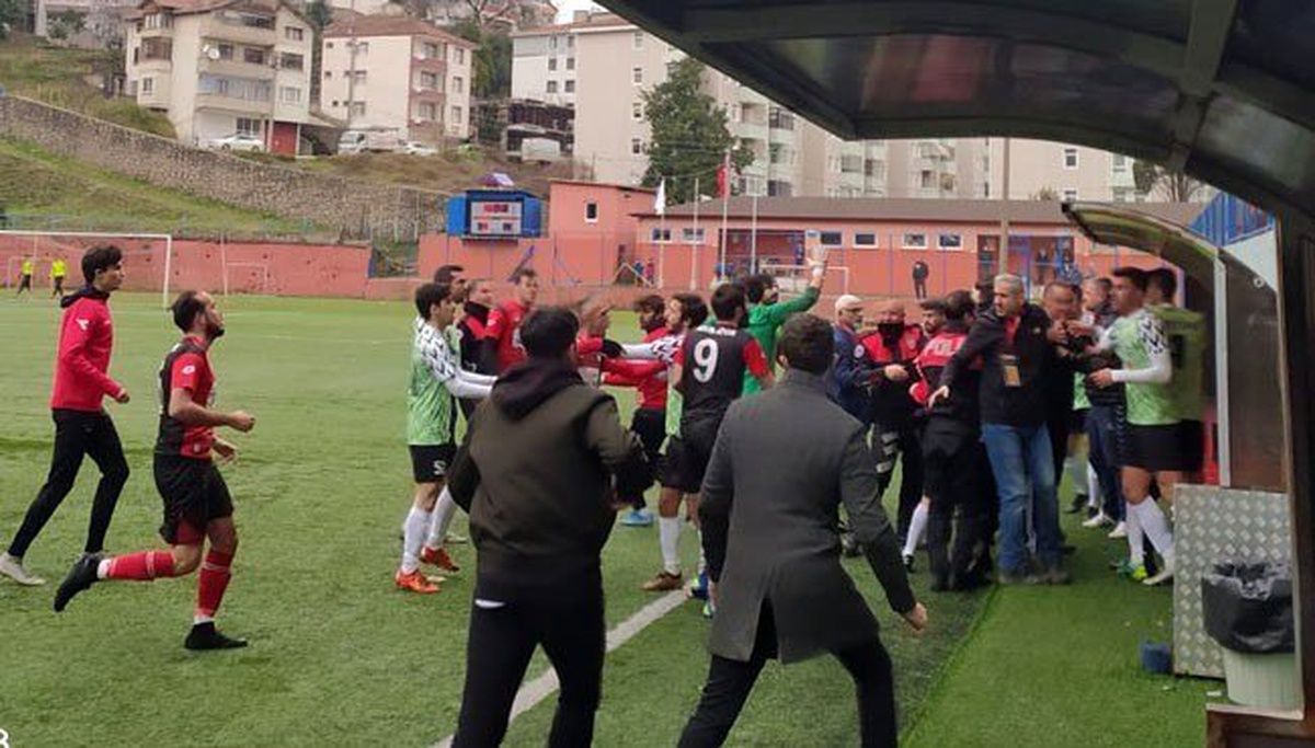 Olaylı maçın kararı Türkiye Futbol Federasyonu verecek