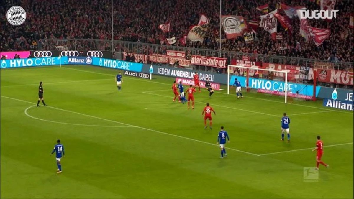 Robert Lewandowski\'nin Schalke 04\'e Attığı Gol