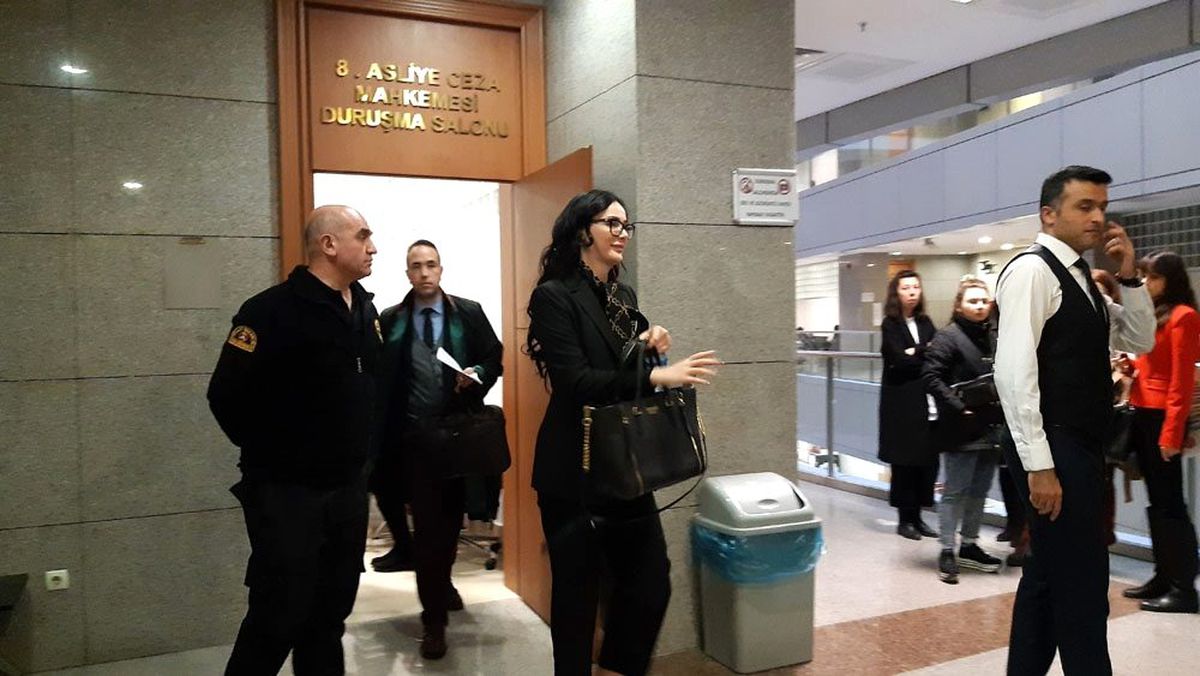 Sırp modele darp iddiası davasına devam edildi