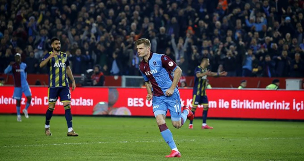 Trabzonspor, Fenerbahçe\'yi 2-1 yendi