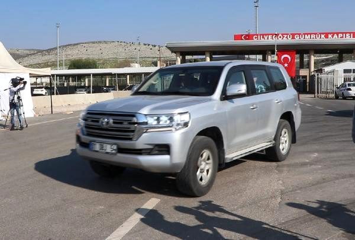 Trump\'ın Suriye Özel Temsilcisi Jeffrey ile ABD\'nin BM Daimi Temsilcisi Craft Hatay\'da (2)