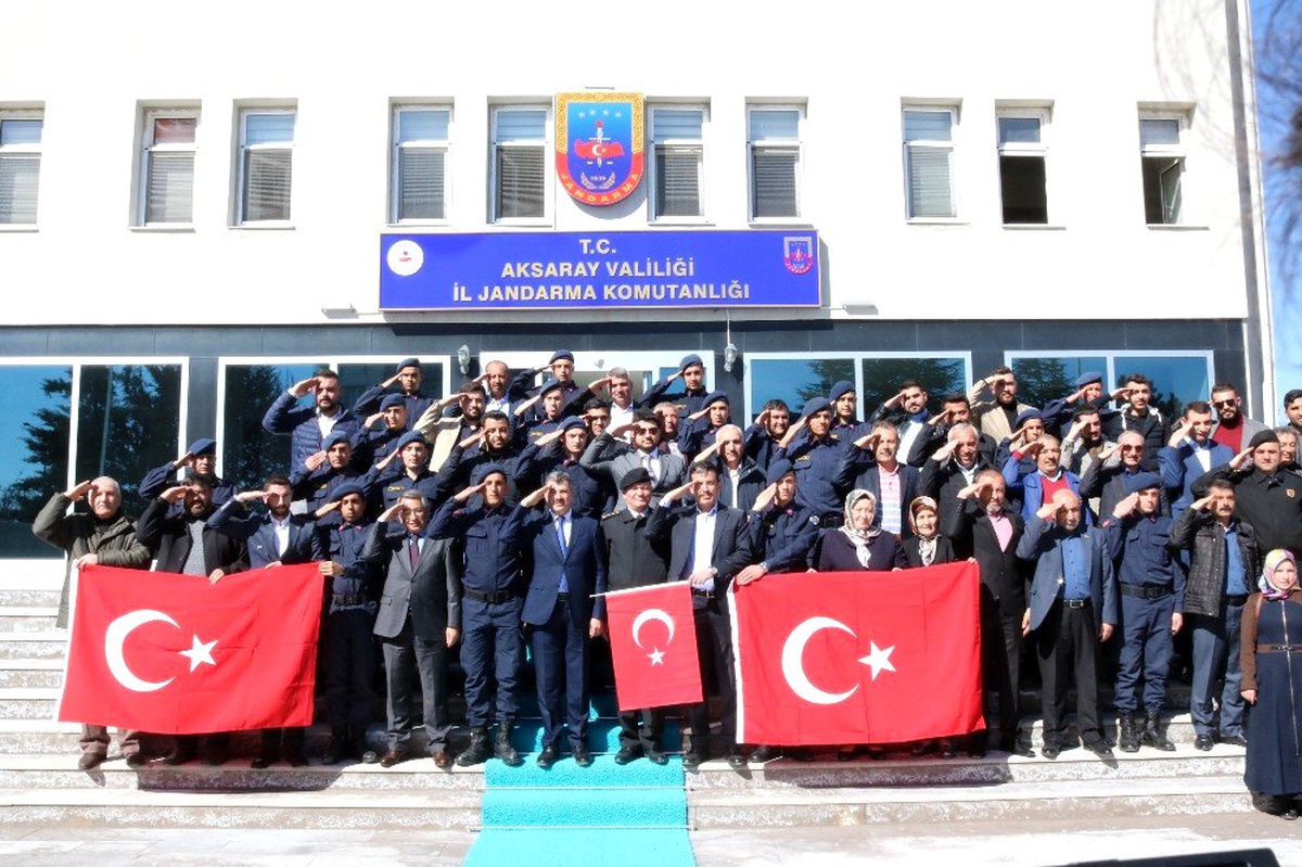 Aksaray\'da Mehmetçik için kurban kesilerek dua edildi