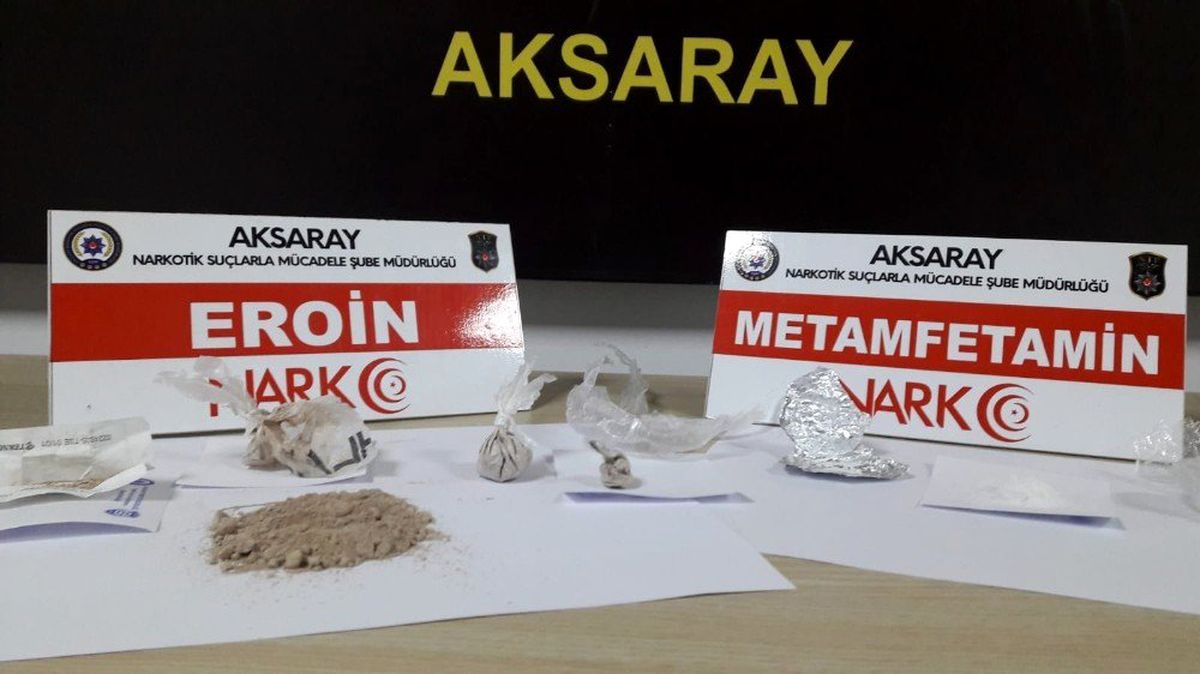 Aksaray\'da uyuşturucu operasyonu: 3 tutuklama