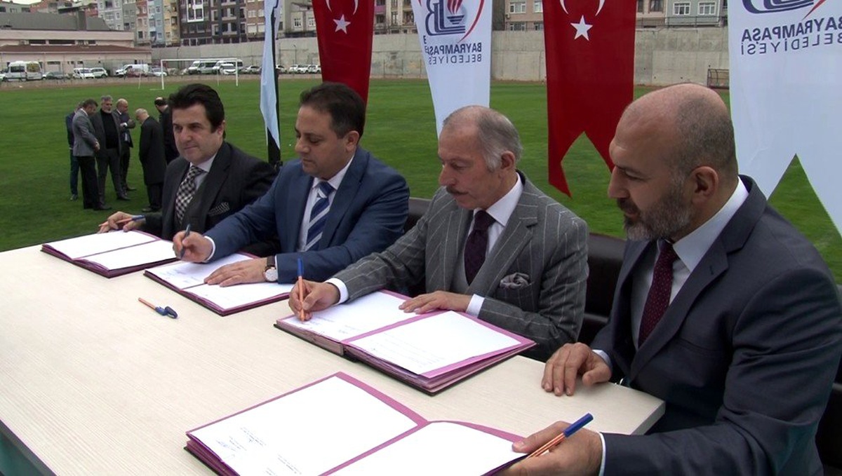 Bayrampaşa Spor Ligi projesinin protokolü imzalandı
