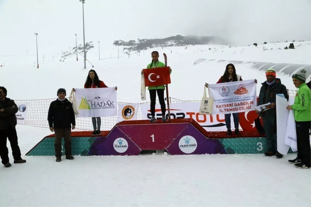 Dağ kayağında Kayserili sporcular 3 madalya aldı