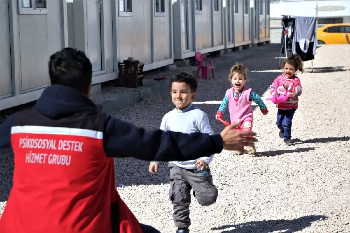 Elazığ\'da 110 bin depremzedeye psikososyal destek