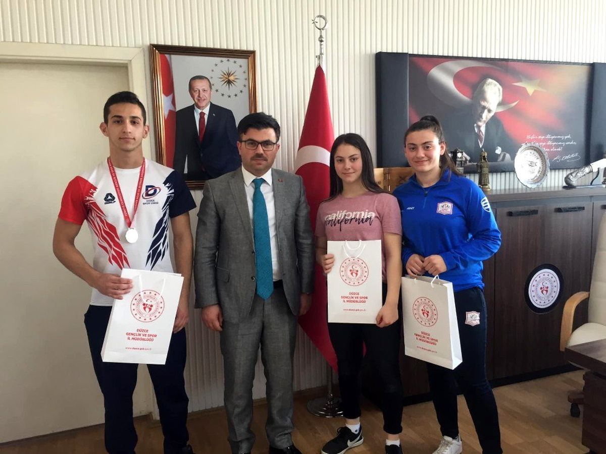 Haltercilerden İl Müdürü\'ne ziyaret