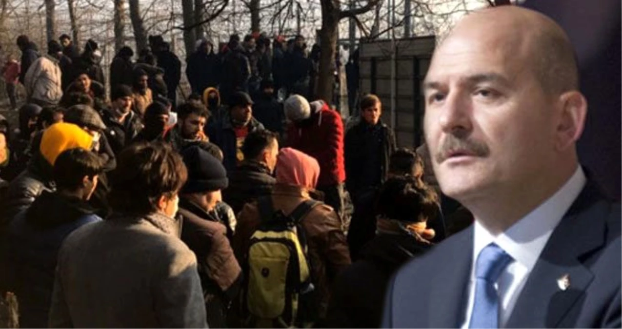 İçişleri Bakanı Süleyman Soylu, sınırdan geçen göçmenleri nasıl saydıklarını açıkladı