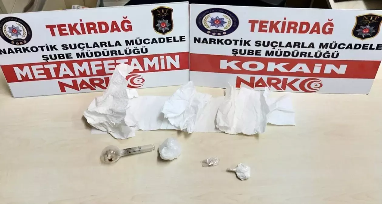 Tekirdağ\'da uyuşturucu operasyonu: 5 gözaltı