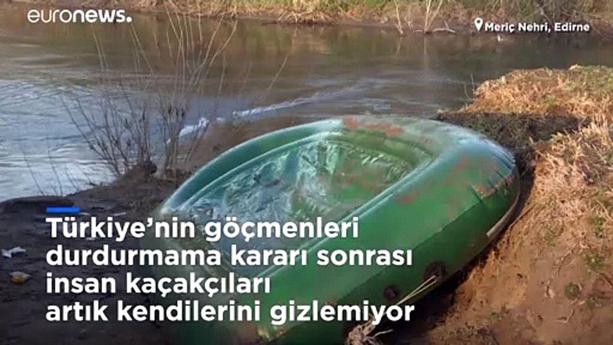 Video: Edirne sınırında insan kaçakçıları: \'Yunanistan\'a geçişlerde indirime gittik\'