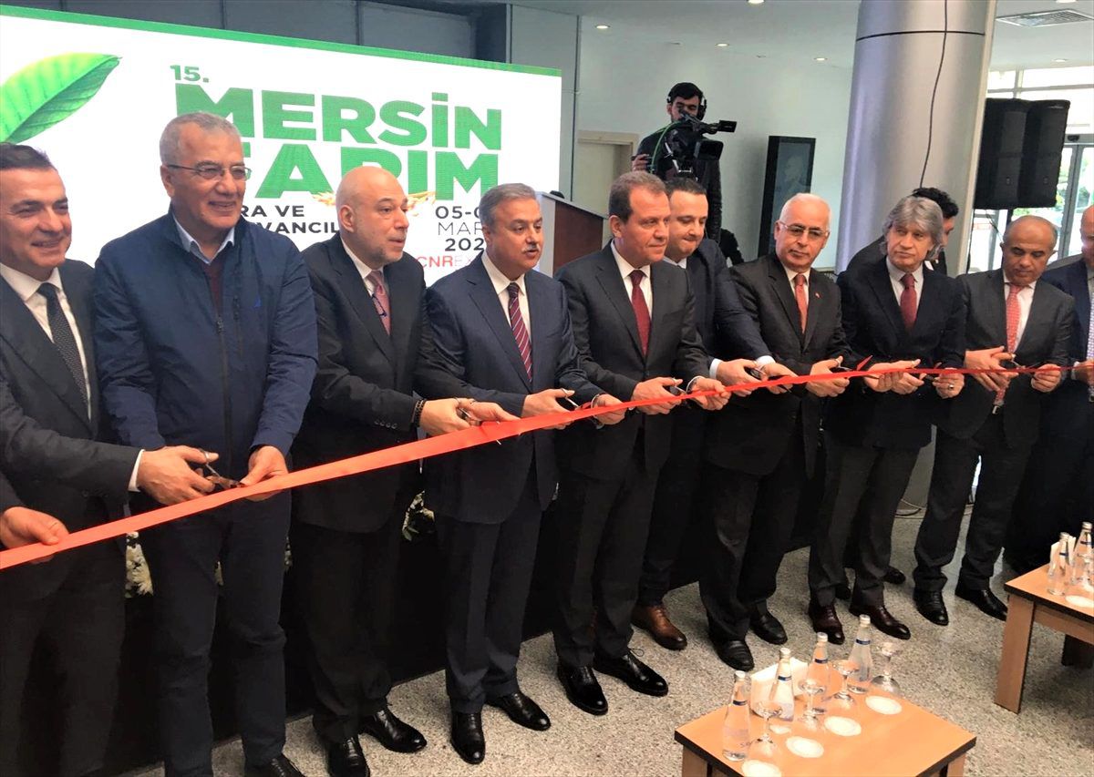 15. Mersin Tarım, Sera ve Hayvancılık Fuarı açıldı