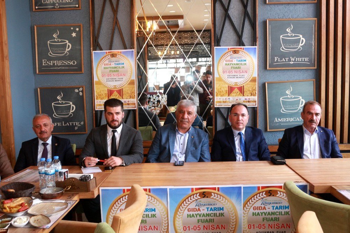 5. Adıyaman Gıda Tarım ve Hayvancılık Fuarının tanıtım toplantısı yapıldı