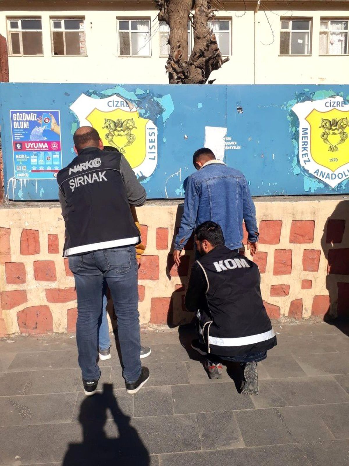 Cizre\'de uyuşturucu denetimi