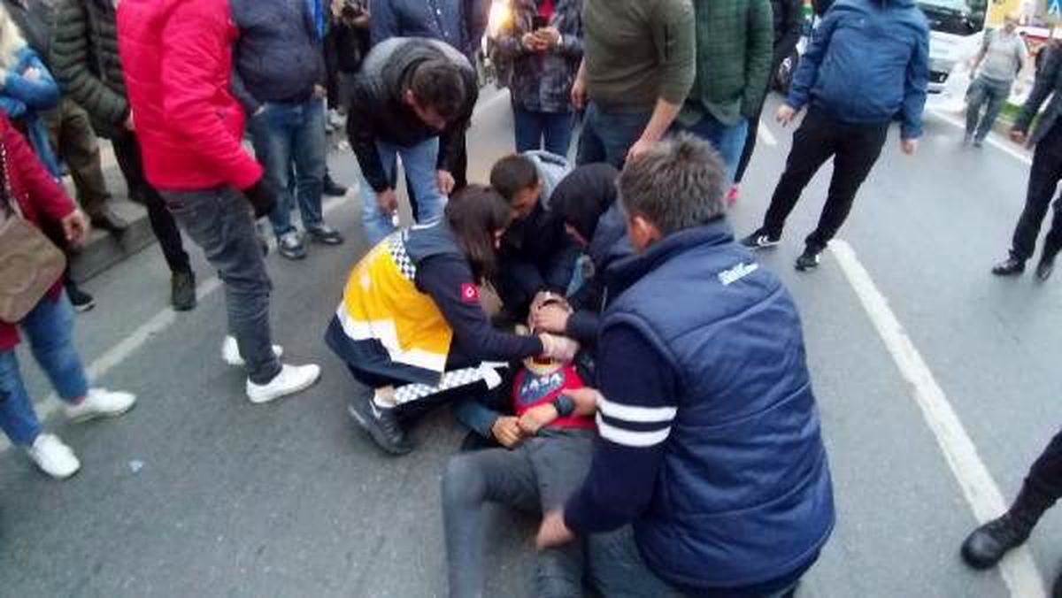 Çocuğa çarpan sürücü kaçtı