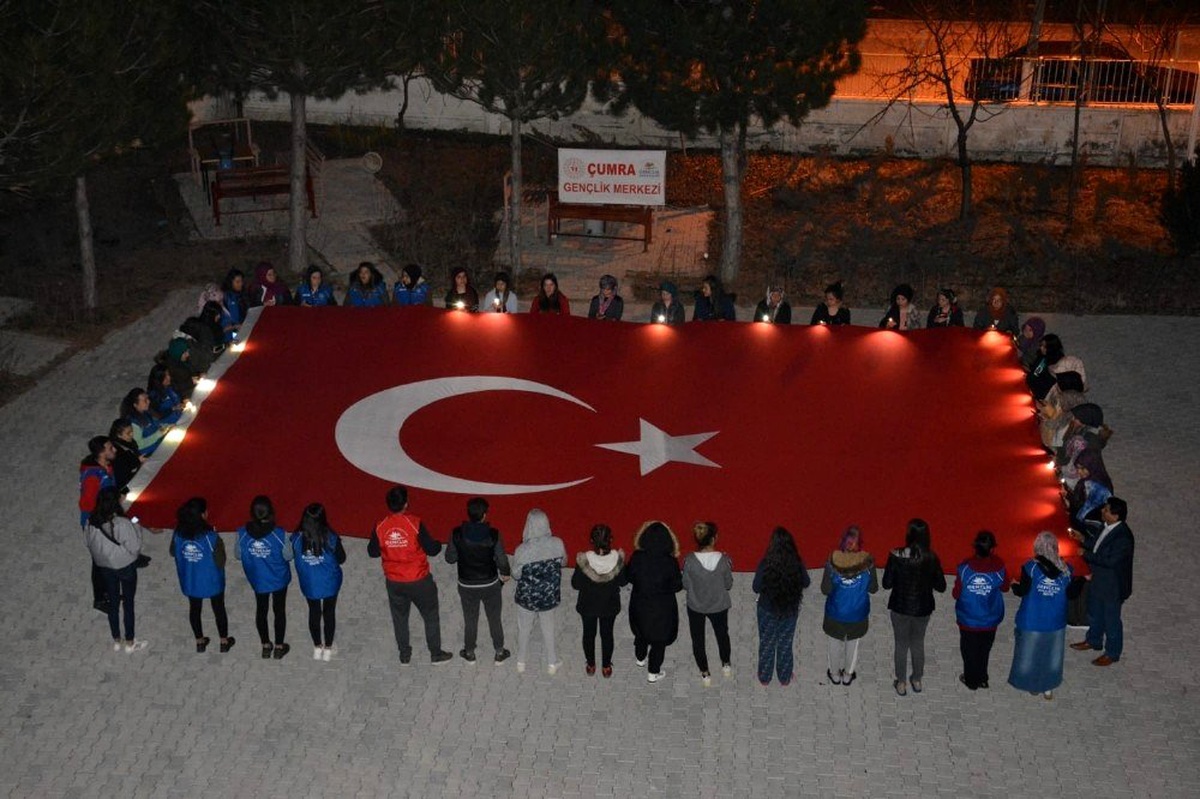 Çumra\'dan Bahar Kalkanı Harekatı\'na destek