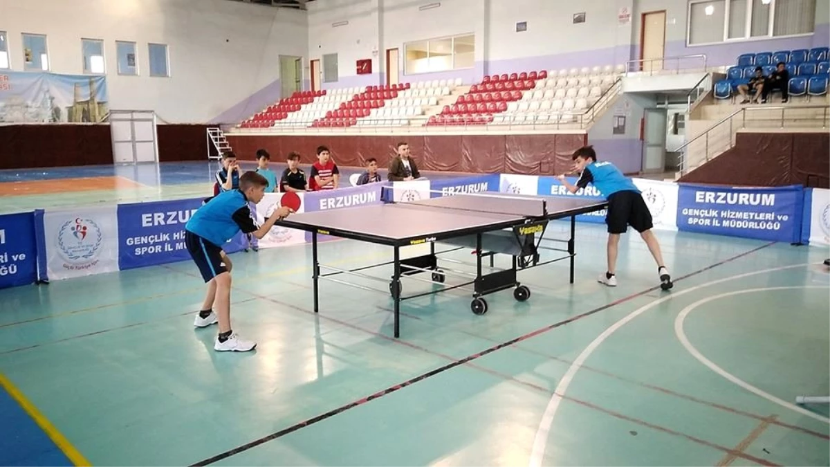Erzurum Masa Tenisi\'nde yarı finalde