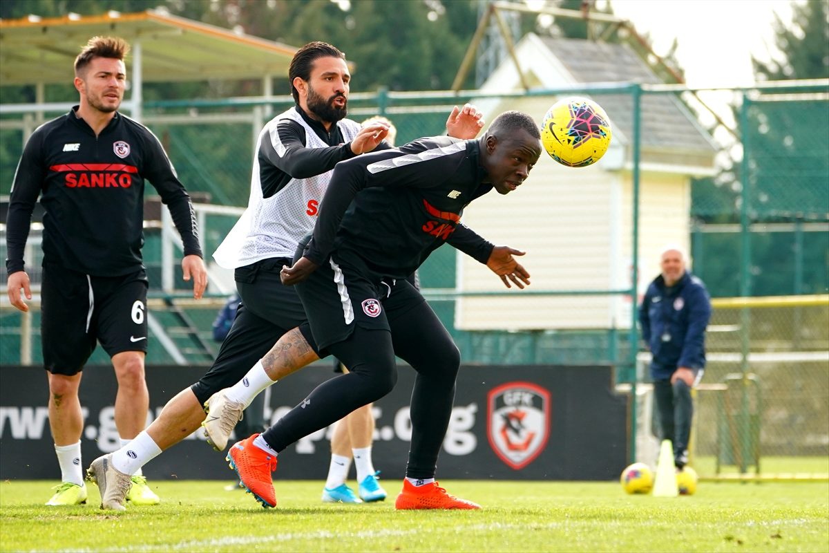 Gaziantep FK, Trabzonspor maçının hazırlıklarını sürdürdü