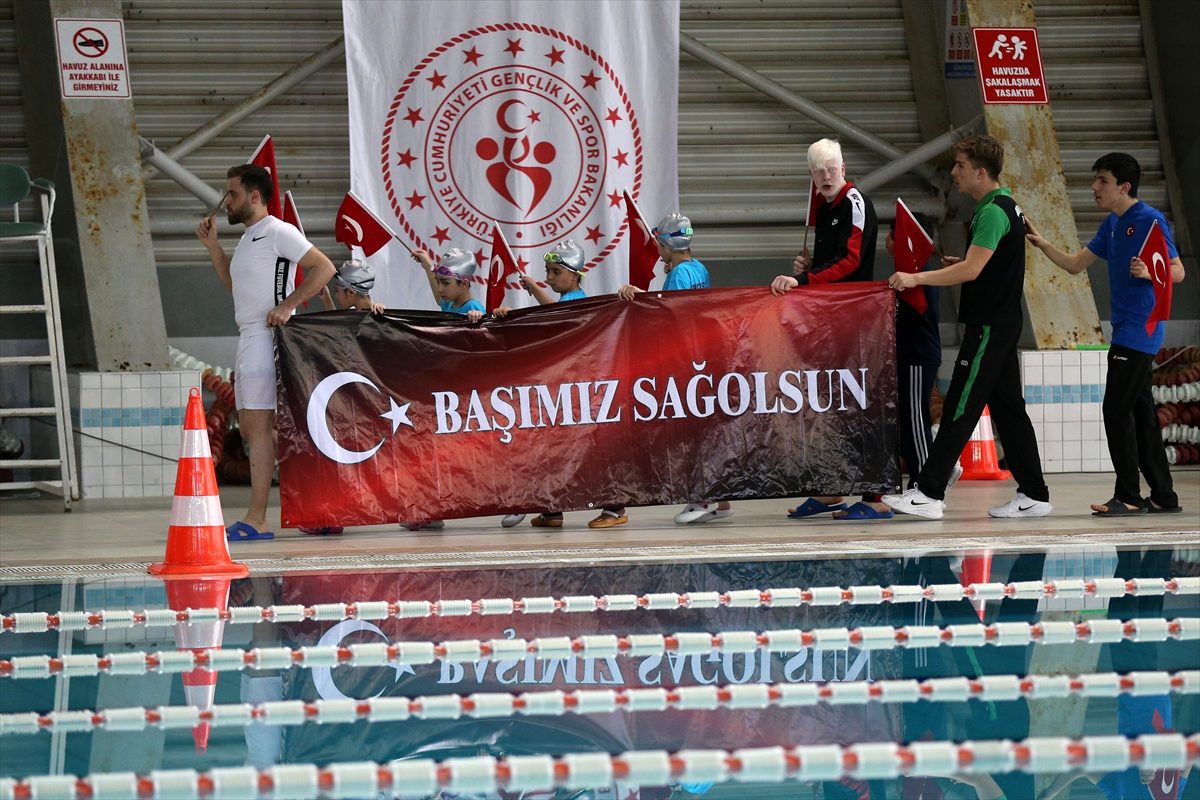 Görme Engelliler Türkiye Yüzme Şampiyonası, Kayseri\'de başladı
