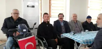 İdlib'te yaralanan uzman çavuş silah arkadaşları için okutulan mevlide katıldı