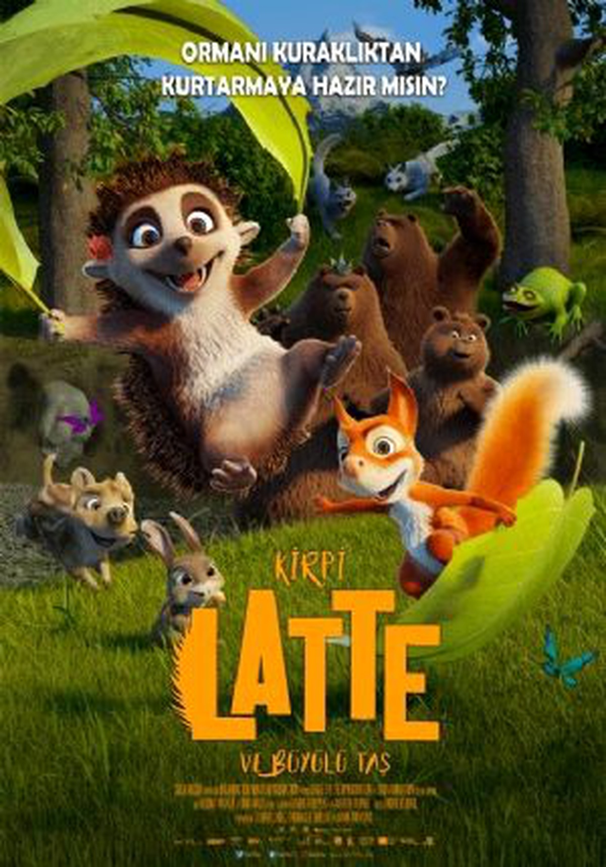 Kirpi Latte ve Büyülü Taş Filmi