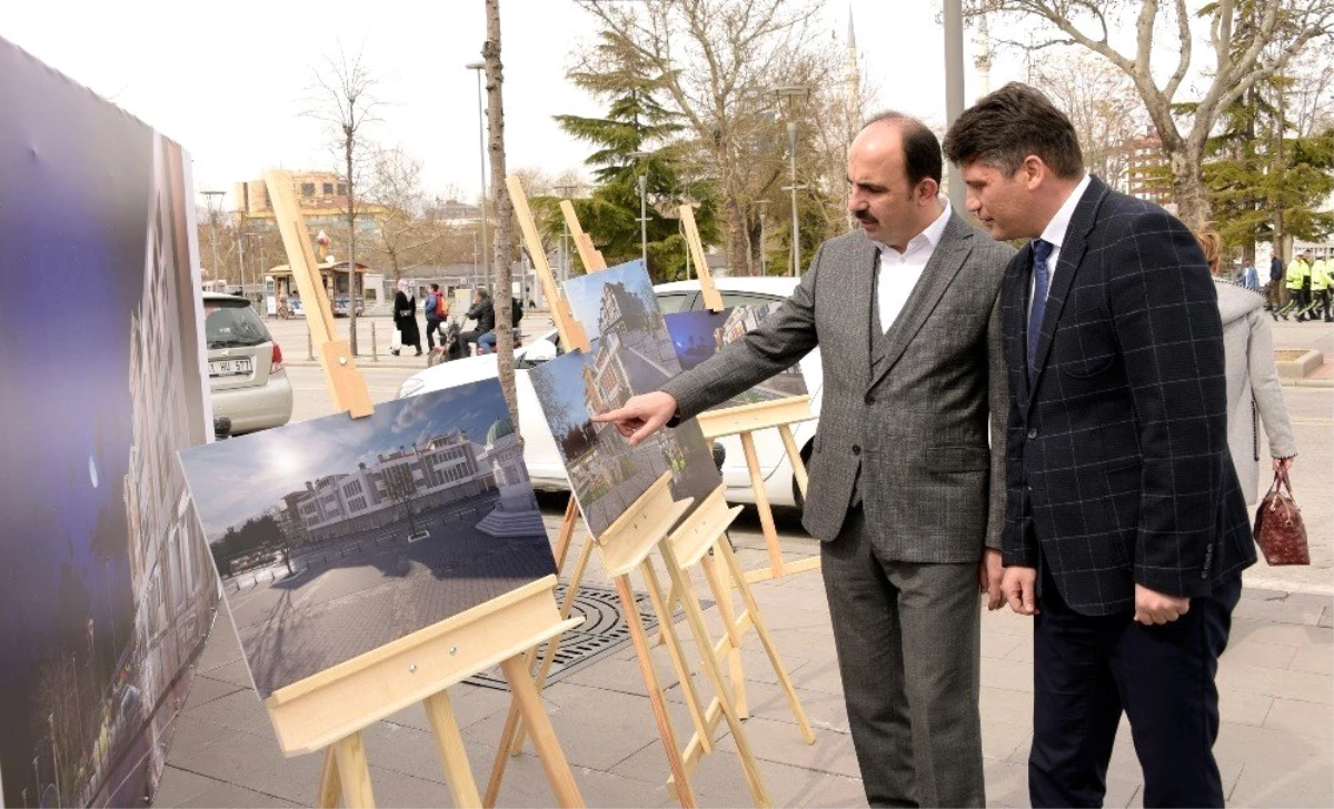 Konya\'da Alaaddin çevresinde cephe sağlıklaştırma çalışması başladı