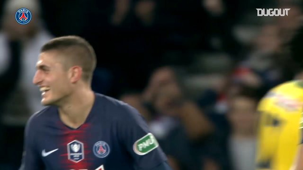 Marco Verratti\'nin FC Nantes\'e Attığı Gol