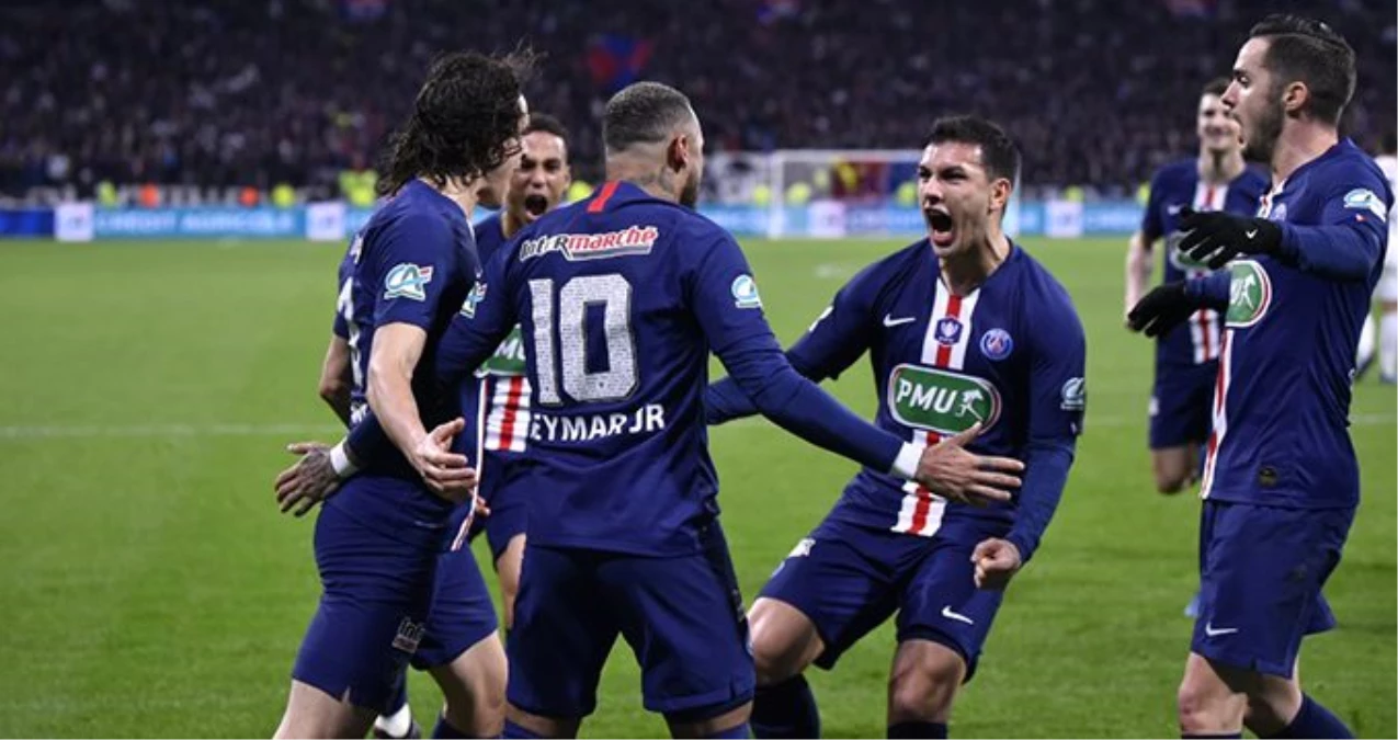 PSG, Olympique Lyon\'u 5-1 yenerek Fransa Kupası\'nda finale çıktı