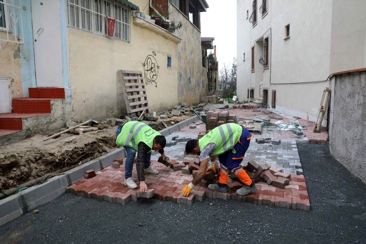 Selam Sokak modern bir görünüme kavuşuyor
