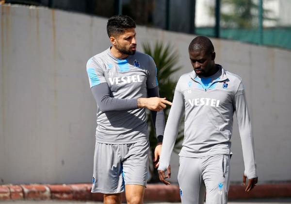 Trabzonspor, Gaziantep FK maçı hazırlıklarını sürdürdü