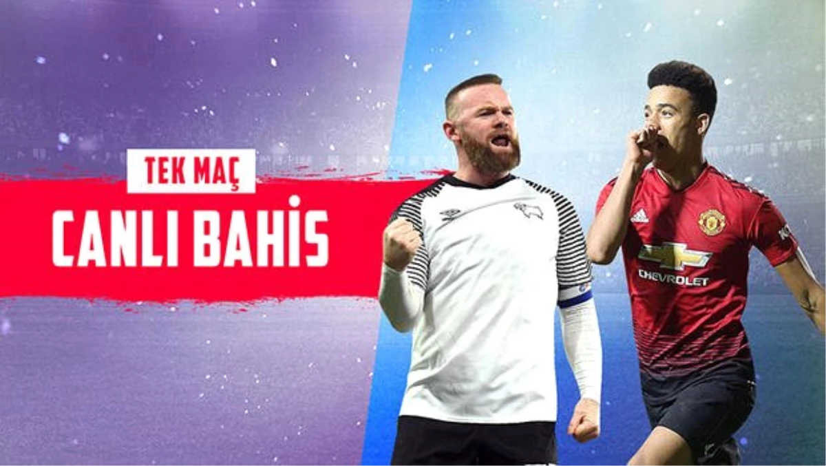 Wayne Rooney, Manchester United\'a karşı! iddaa\'da Derby\'nin galibiyetine...