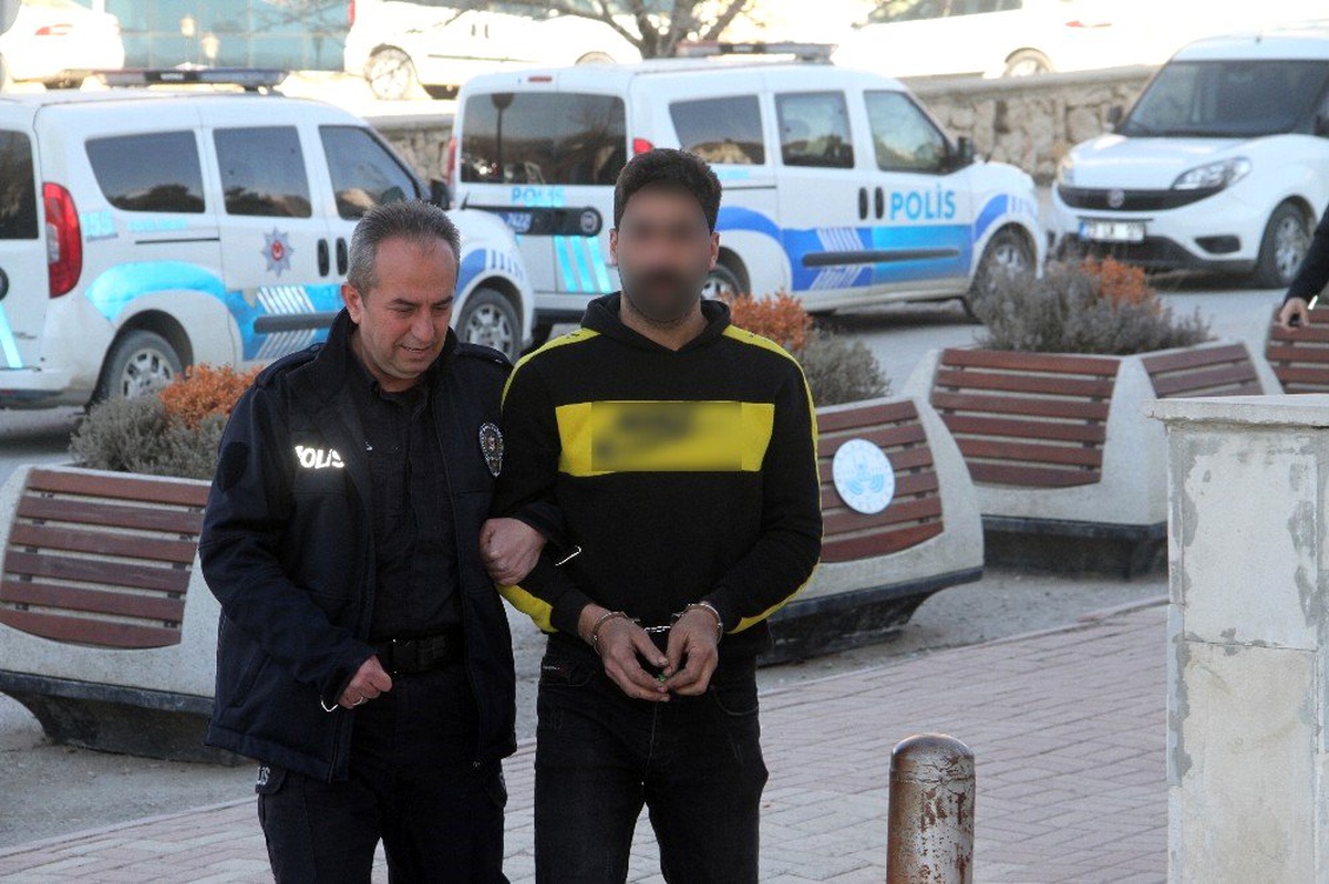 Yakalanan hırsızın 35 suç kaydı çıktı