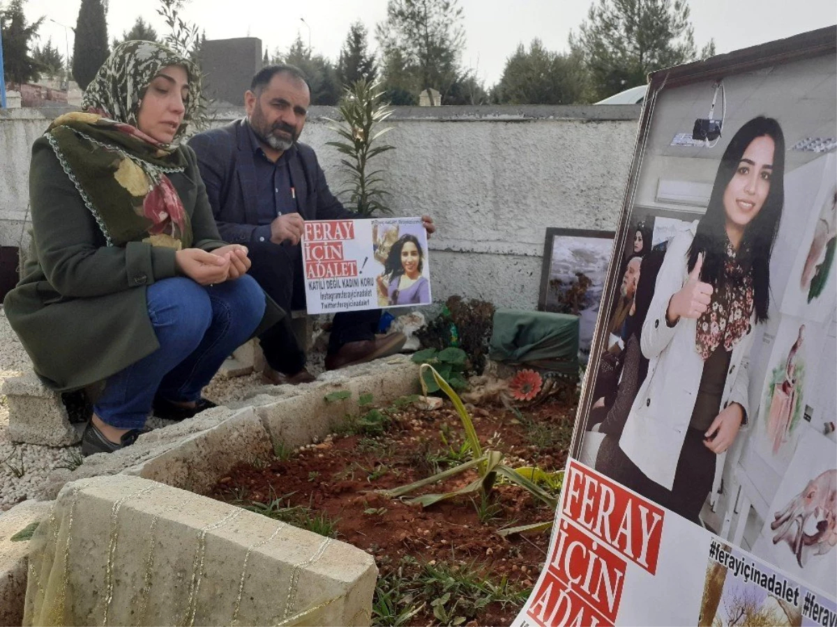 2,5 yıl önce öldürülen Feray Şahin\'in mezarına ziyaret