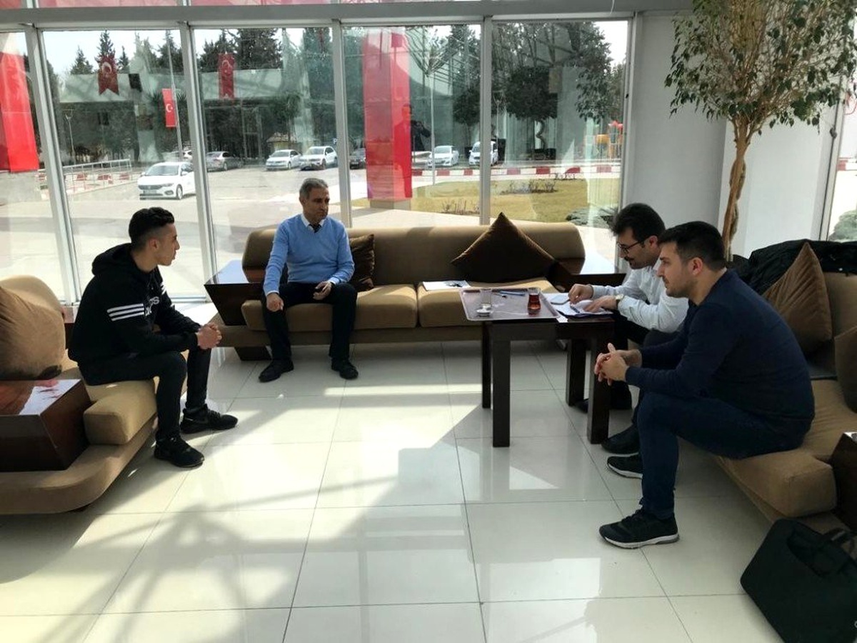 Adıyaman Perre MTAL öğrenciler arasında mülakat yaptı