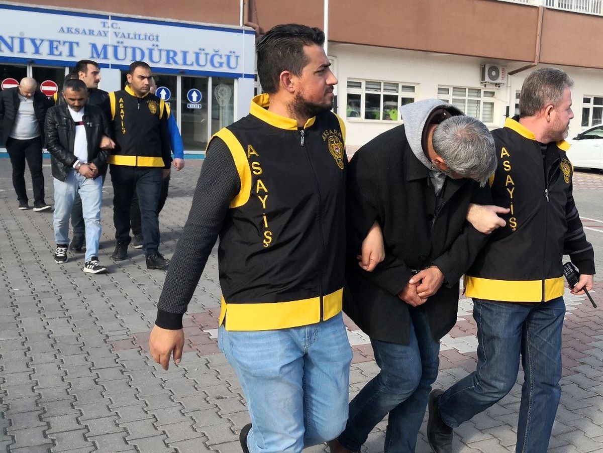 Aksaray\'da aranan şahıslar operasyonu: 4 tutuklama