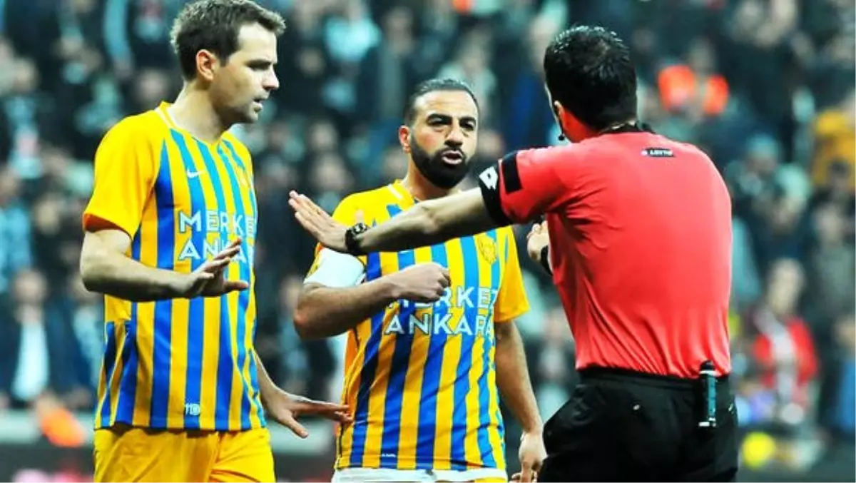 Ankaragücü\'nden Beşiktaş maçı sonrası hakem isyanı!