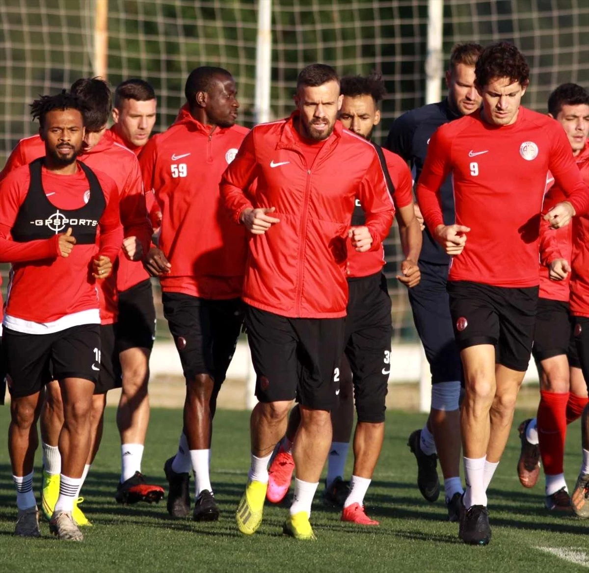 Antalyaspor, Gençlerbirliği maçının hazırlıklarını sürdürdü